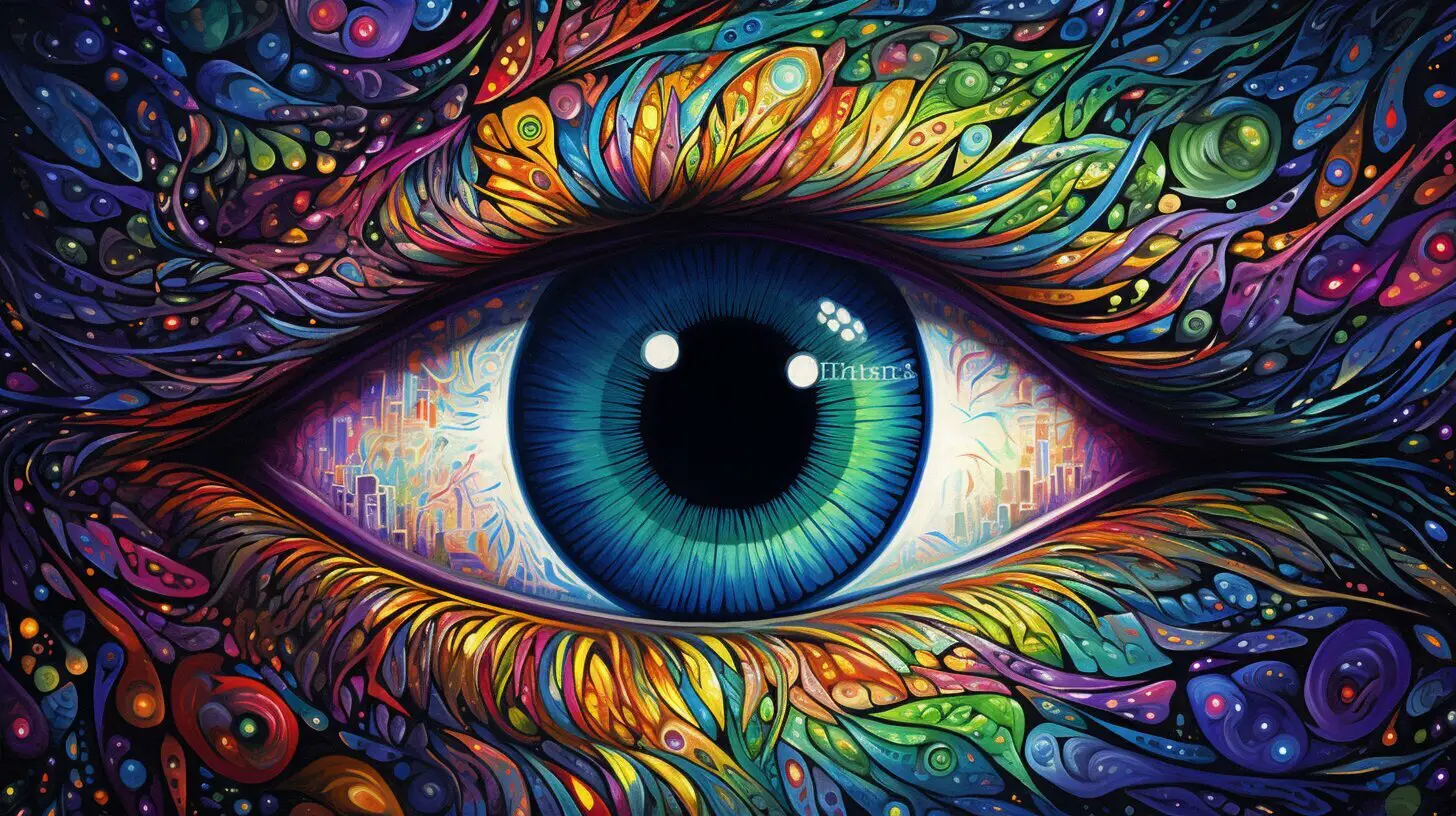 seeing an eye when i close my eyes meditation