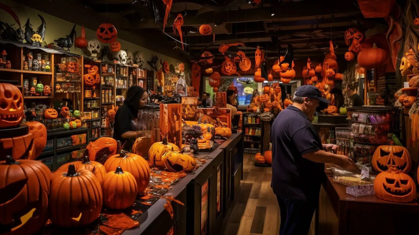 how do halloween stores make money